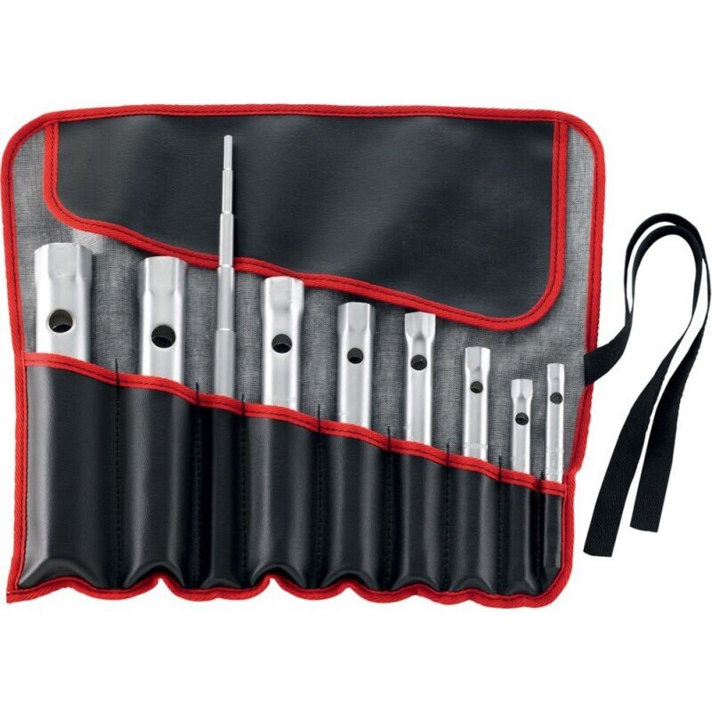 Fortis - Ensemble clé a pipe 9 pièces Nylontasche