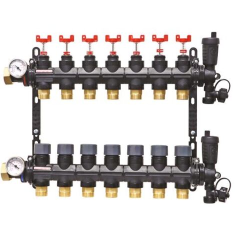 Ensemble Collecteur PCBT en matériau de synthèse 7 départs
