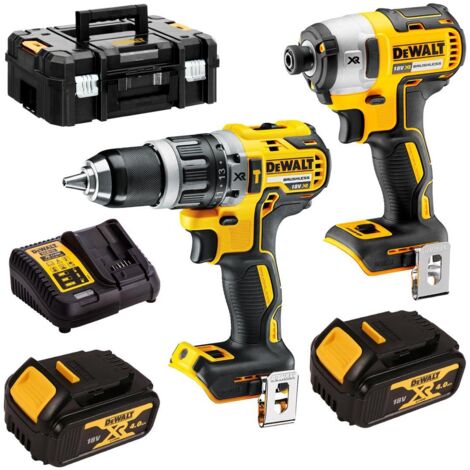 Ensemble COMBO DCD796 + DCF887 2x4Ah DEWALT DCK266M2T
