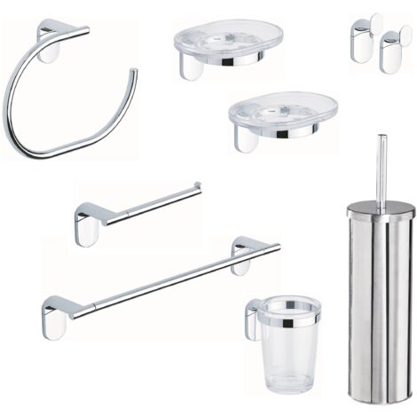 Ensemble complet d'accessoires de salle de bains