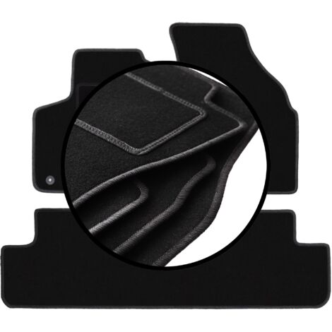 Ensemble complet de tapis de sol en velours pour : Chevrolet Rezzo minivan (2000-2011)