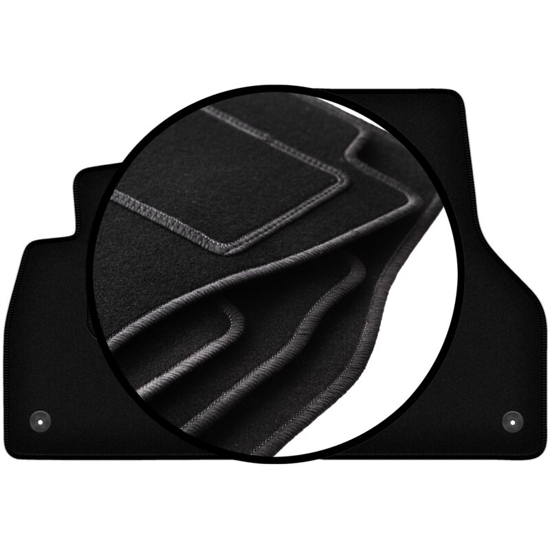 Ensemble complet de tapis en velours pour : Audi TT III coupé (2015-)