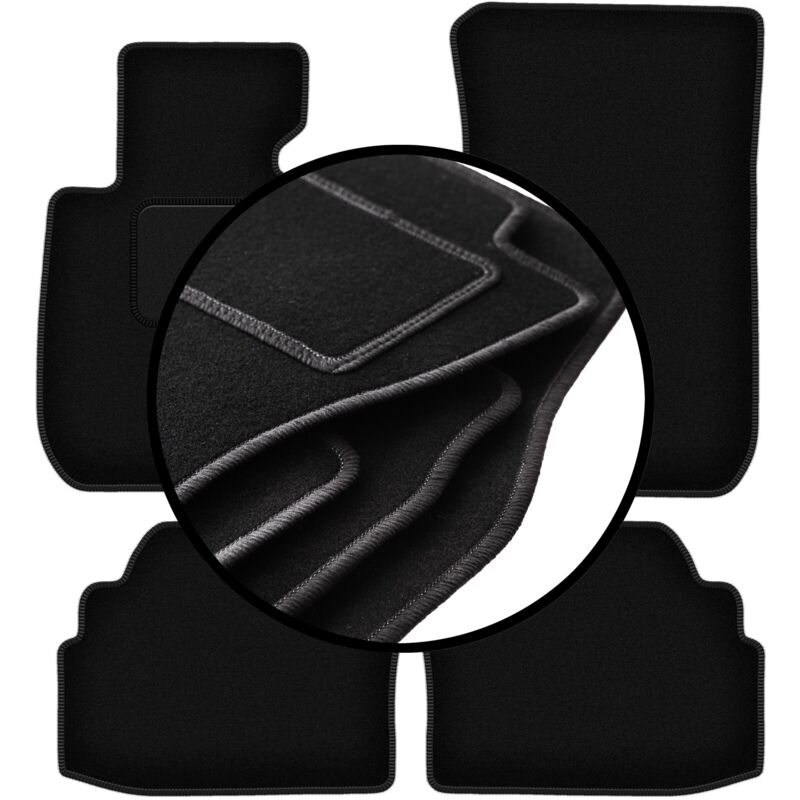 Ensemble complet de tapis en velours pour : BMW 3 E92 coupé (2004-2011)