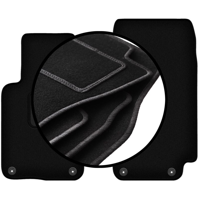 Ensemble complet de tapis en velours pour : BMW Z3 E36/7 cabriolet (1997-2002)