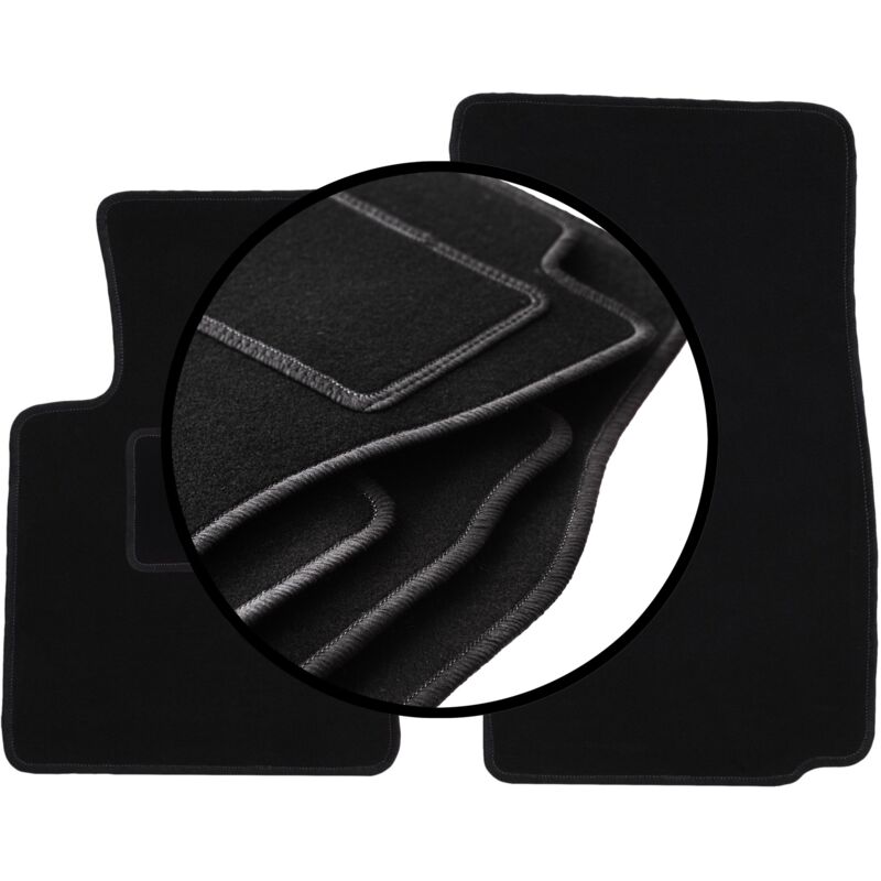 Ensemble complet de tapis en velours pour : BMW Z4 E86 coupé (2002-2008)