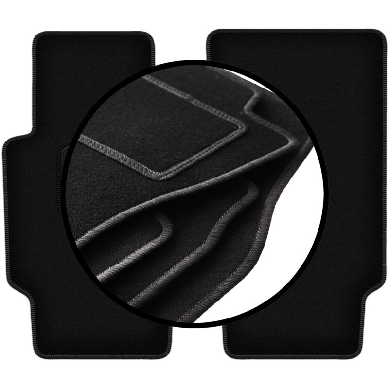 Ensemble complet de tapis en velours pour : BMW Z8 0 (2000-2003)