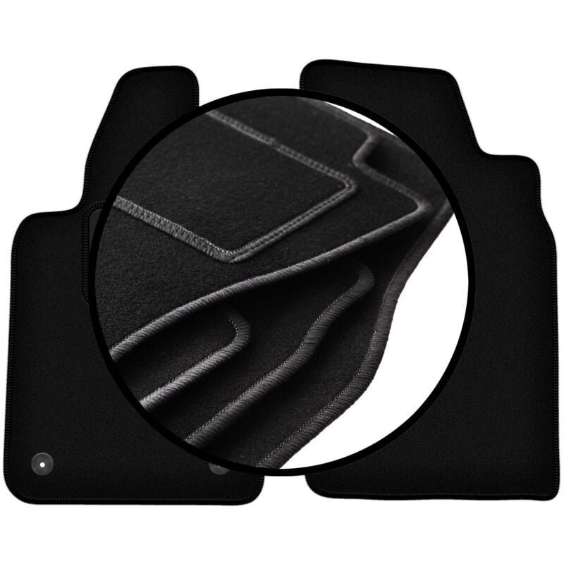 Ensemble complet de tapis en velours pour : Fiat Barchetta coupé, cabriolet (1995-2005)