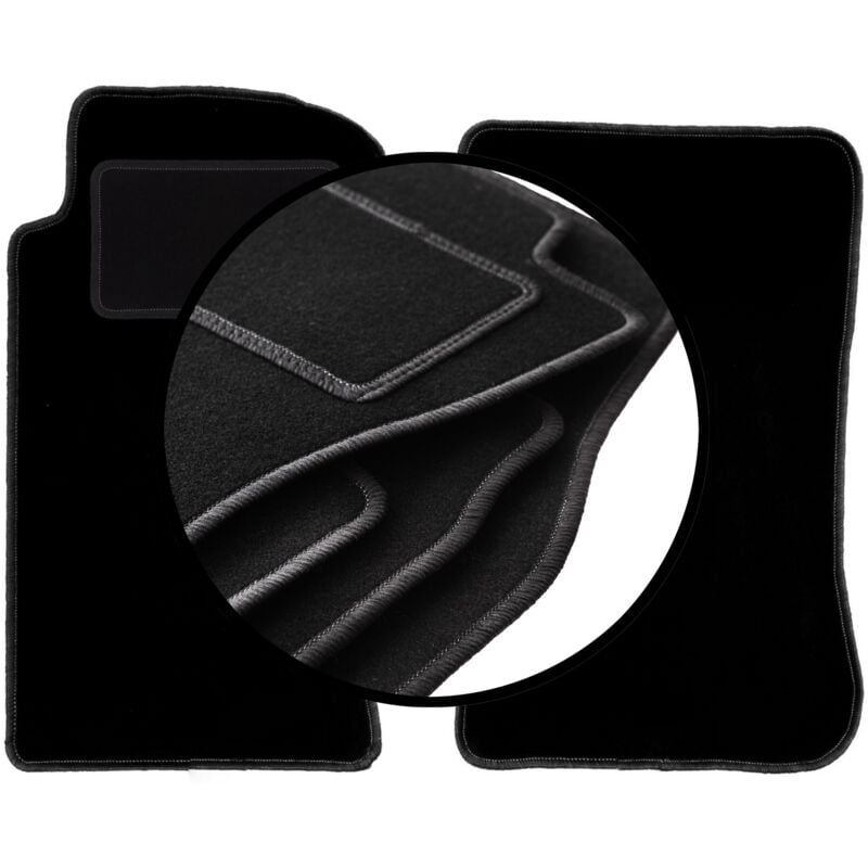 Ensemble complet de tapis en velours pour : Mazda MX-5 I cabriolet (1989-1998)