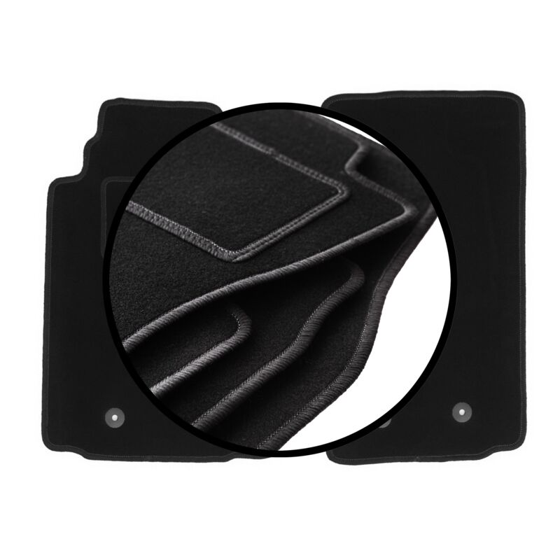 Ensemble complet de tapis en velours pour : Mazda MX-5 III cabriolet (2005-2015)