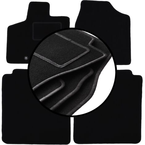 Ensemble complet de tapis en velours pour : minifourgonnette Dodge Caravan IV (2008-2016)