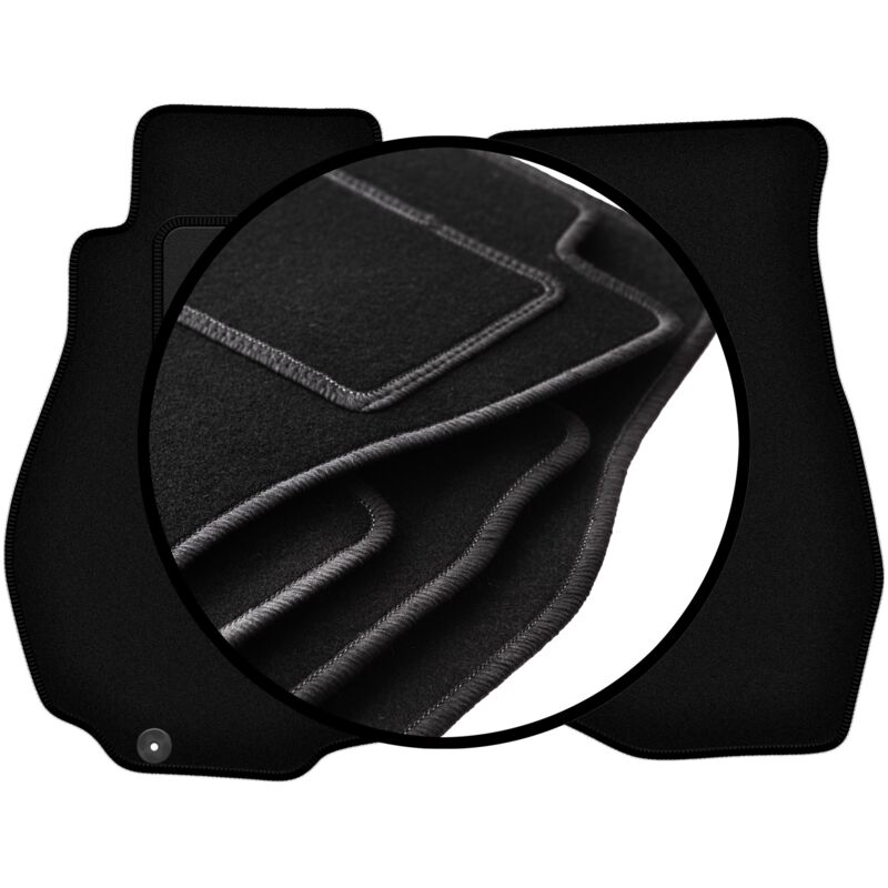 Ensemble complet de tapis en velours pour : Nissan 350Z coupé (2003-2009)