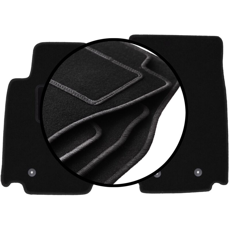 Ensemble complet de tapis en velours pour : Nissan 370Z coupé, roadster (2009-2020)