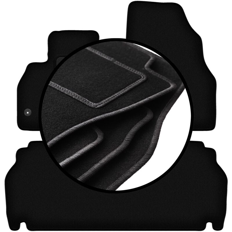 Ensemble complet de tapis en velours pour : Renault Kangoo Express kombivan (2021-)