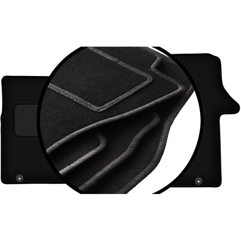 Ensemble complet de tapis en velours pour : Renault Trafic III fourgon (2014-)