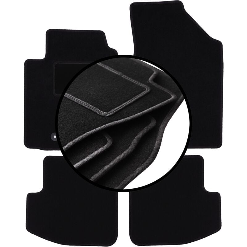 Ensemble complet de tapis en velours pour : Toyota Yaris I 3 portes (1999-2005)
