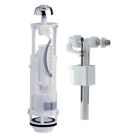 Ensemble complet mécanisme chasse d'eau Ancoflow silencieux 3/6L