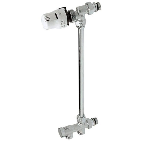 Ensemble complet monotube avec canne, pour sortie sol, entraxe 4cm