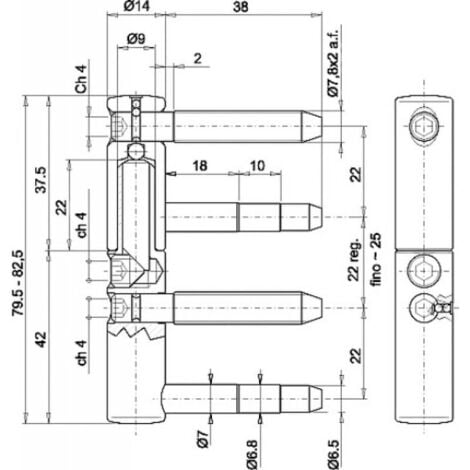 Ensemble complets fiches Exacta 495 menuiserie bois Ø16 mm boîte de 10 - OTLAV
