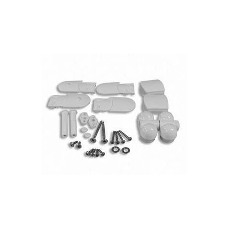 ensemble coulissant pièces remplacement pour douche novellini jolly R04JOL | blanc