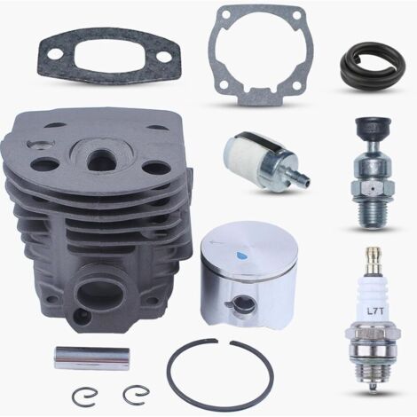 Ensemble cylindre, bloc-cylindres, chemise de cylindre et kit piston pour tronçonneuse Husqvarna 50, 51 et 55 - Pièces de rechange pour la révision des moteurs Husqvarna Classic