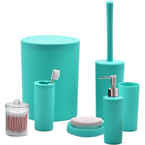 Ensemble d'accessoires de salle de bain - Avec distributeur