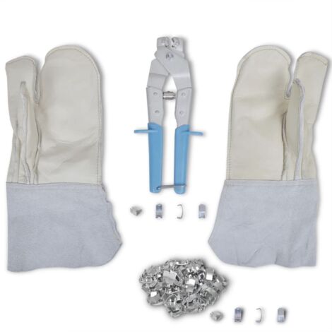 Ensemble d'accessoires fil de fer NATO(Gants, queues d'arondes, pince)