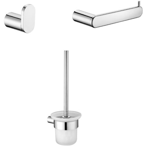 Ensemble d'accessoires MOON chromé