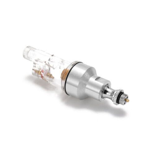 Ensemble d'accessoires pour aérographe professionnel, tuyau tressé en nylon de 1,8 m (avec raccords de 1/8" aux deux extrémités) et séparateur huile-eau d'interface