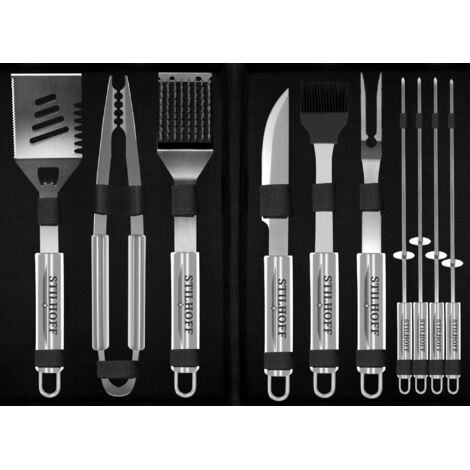 Ensemble d'accessoires pour couverts STILHOFF STRONG GRILL 11 pièces 10 + valise