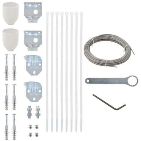Ensemble d'accessoires pour écran de balcon 29 pcs CFW40892
