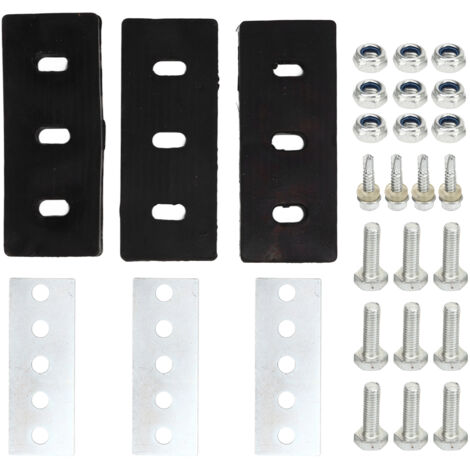 Ensemble d'accessoires pour souffleuse à neige : turbine à 3 pales en alliage de 6,35 mm (1/4 po) pour souffleuse à neige Stange 2 pouces