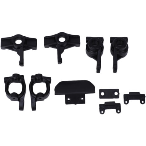 Ensemble d'accessoires pour voiture RC WLtoys 144001 - Sièges, roues avant/arrière et pièces type C - Compatible 1/14 4WD