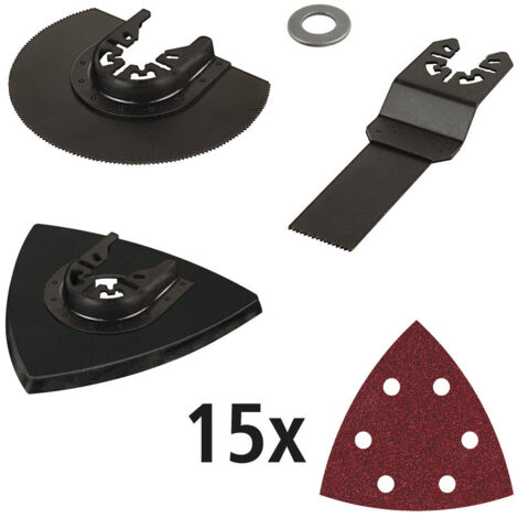 Ensemble d'accessoires Wolfcraft 3959000 18 unités