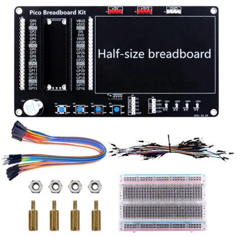 Ensemble d'Adaptateur Pico Breakout pour Raspberry Pi - Planche d'Extension Professionnelle