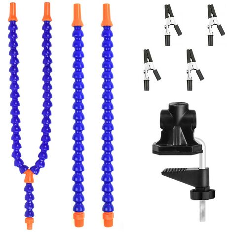 Support De Soudure Troisième Main - 4 Bras Flexibles Avec Pinces - Base Magnétique - Pour électronique, Modélisme, Bijoux
