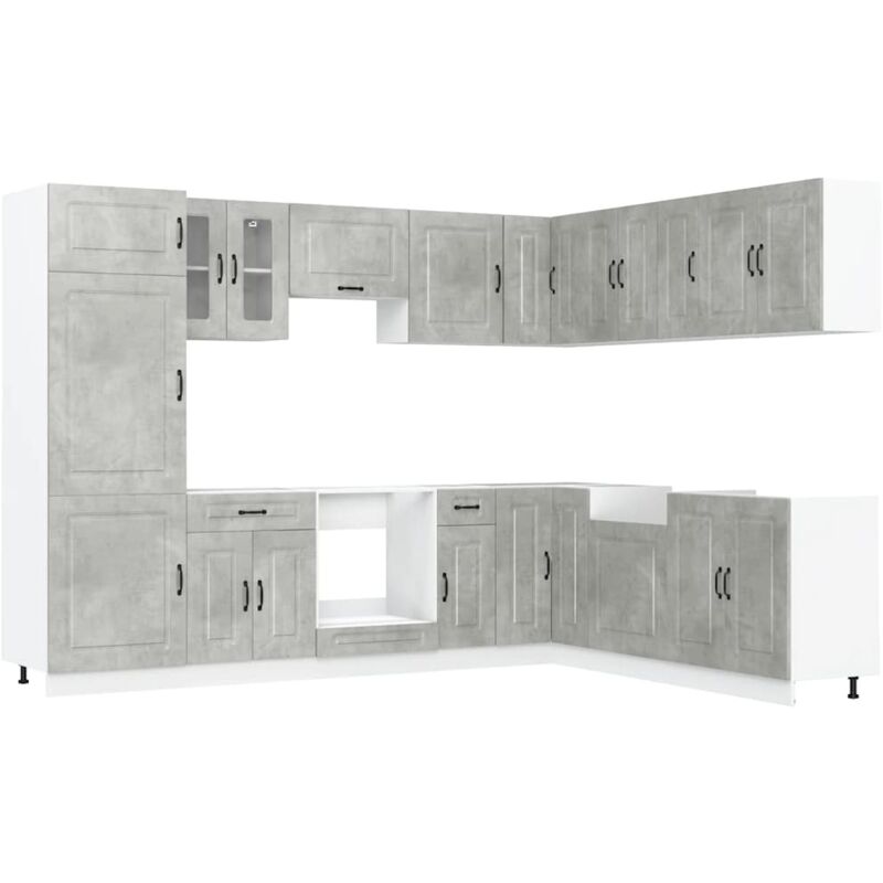 Vidaxl - Ensemble d'armoires de cuisine 14 pcs Kalmar bois d'ingénierie