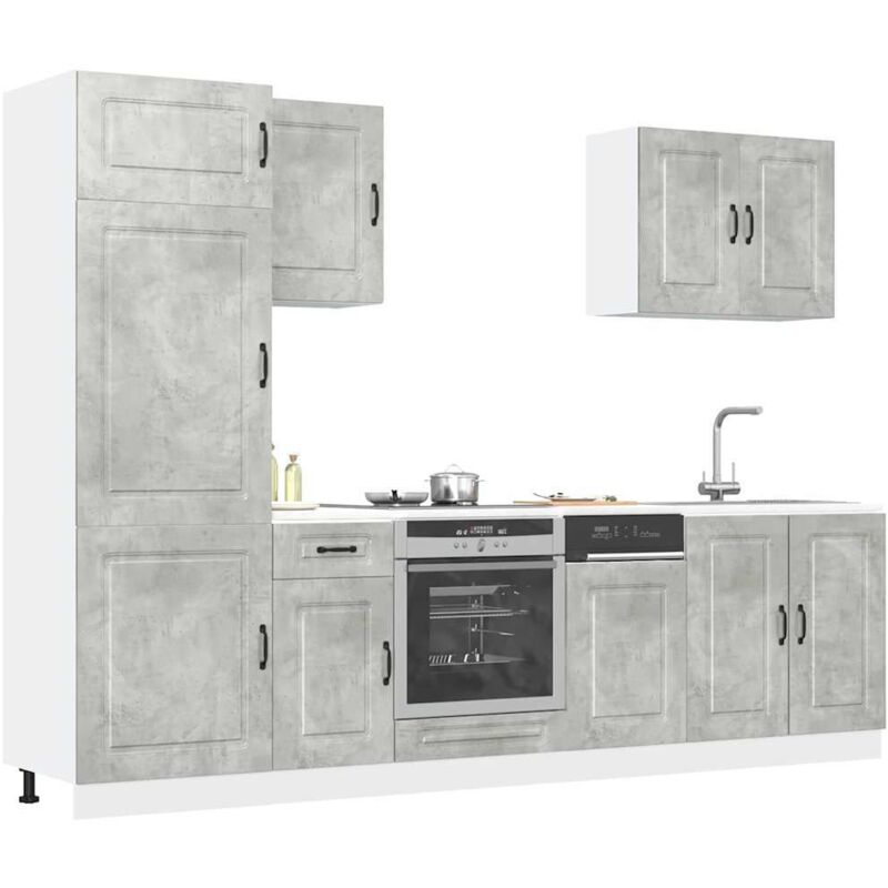 Vidaxl - Ensemble d'armoires de cuisine 7 pcs Kalmar bois d'ingénierie