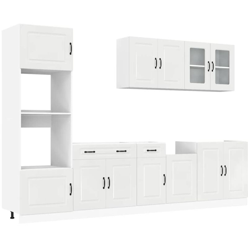 Vidaxl - Ensemble d'armoires de cuisine 7 pcs Kalmar bois d'ingénierie
