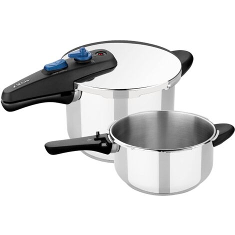 Ensemble d'autocuiseurs 4+6lt duo veloce m570005 monix