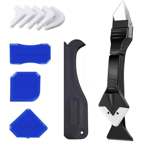 Ensemble de 10 outils de jointage en silicone, lisseur en silicone 3 en 1