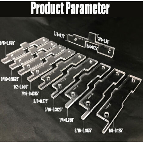 Ensemble de 10 pièces comprenant une fraiseuse de précision en acrylique transparent avec réglage par tige, une machine de formage et une scie circulaire sur table pour le travail du bois.