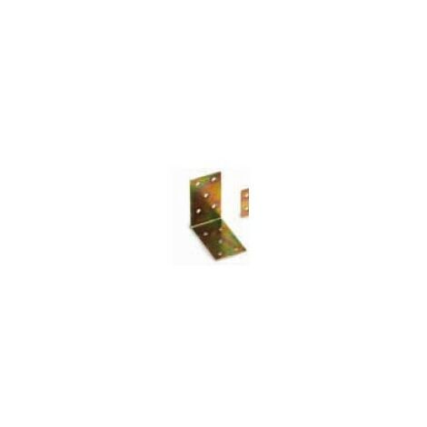 Ensemble de 10 pièces d'angles, Trop.40X40X40Bx2,5 mm. Alce