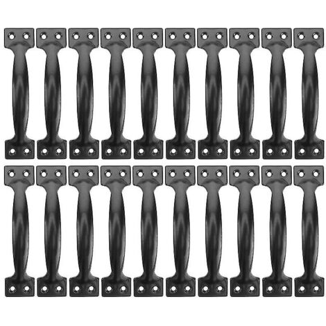 Ensemble de 10 poignées simples de 15 cm pour tiroir, facilitant l'ouverture des portes, placards et tiroirs - Idéal pour les portes, placards et tiroirs