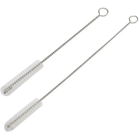 Ensemble de 12 brosses de nettoyage en nylon pour biberons, tubes, bouilloires et pailles