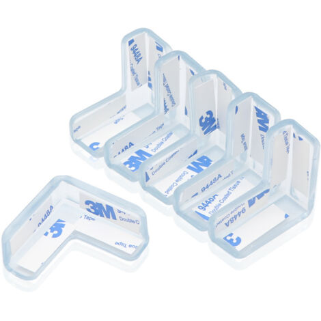 Ensemble de 12 protecteurs d'angle pour protéger la sécurité des enfants, protecteurs d'angle pour tables et meubles, protéger les bébés et les enfants des chocs, forme L, Ensoleillé