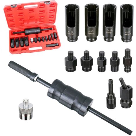ENSEMBLE DE 14 EXTRACTEURS D'INJECTEURS BOSCH, DELPHI, DENSO, SIEMENS