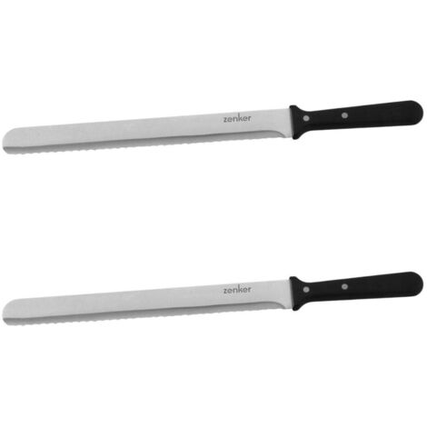 Ensemble de 2 Couteaux professionnel pour gâteau 30 cm Zenker Smart Pastry