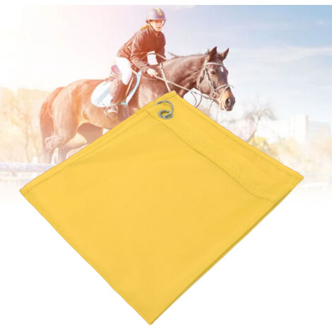 Ensemble de 2 Drapeaux d'Équitation pour Formation et Loisirs en Plein Air - Nylon Jaune AUTRES