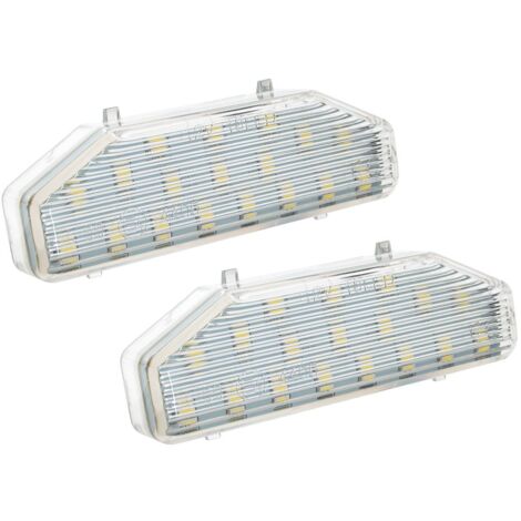 Ensemble de 2 feux de plaque d'immatriculation à LED pour Mazda 6 09-17