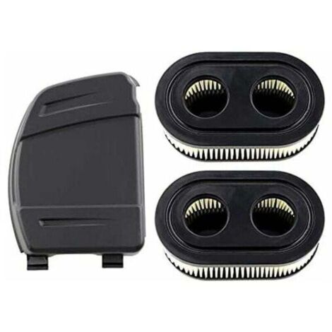 Ensemble de 2 Filtres à Air avec Couvercle de Filtre à Air pour Moteurs Briggs & Stratton 550E, 575EX, 575IS, 625EXI, 650EXI, 675EXI, 675IS, Remplace les Pièces 594106, 798339, 798452, 593260.-..D